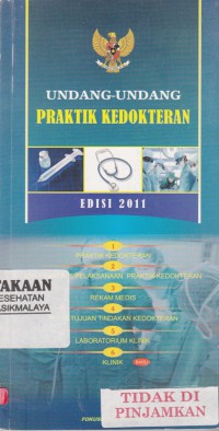 Undang-Undang Praktik Kedokteran