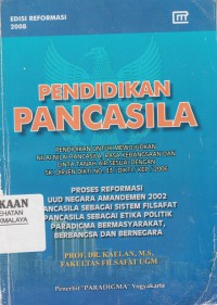 Pendidikan pancasila (2008)