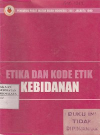 Etika dan Kode Etik Kebidanan 2003