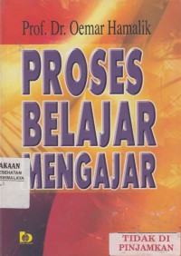 Proses Belajar Mengajar