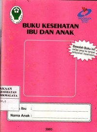 Buku kesehatan ibu dan anak (2003)