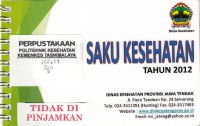 Buku saku kesehatan tahun 2012