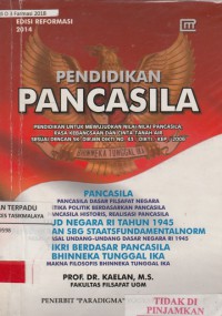 Pendidikan pancasila