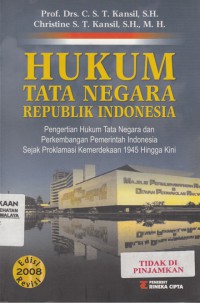 Hukum Tata Negara Republik Indonesia