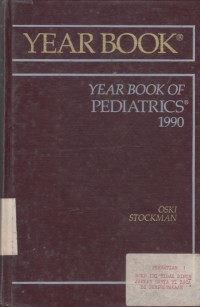 Year Book Of Pediatrics 1990