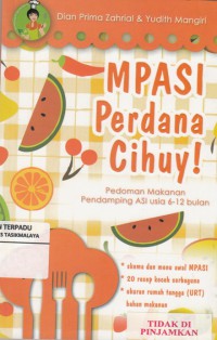 Makanan Pendamping ASI Perdana Cihuy