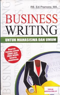 Business wiriting untuk mahasiswa dan umum