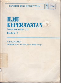 Ilmu keperawatan bagian 1