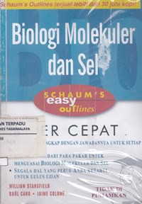 Biologi molekuler dan sel